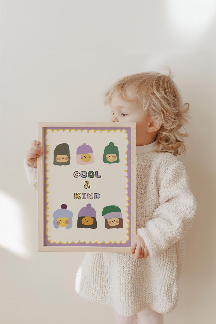 JUSTGOODMOOD Poster – Hochwertige Wandkunst für Kinder