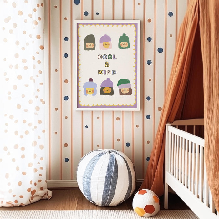 JUSTGOODMOOD Poster – Hochwertige Wandkunst für Kinder