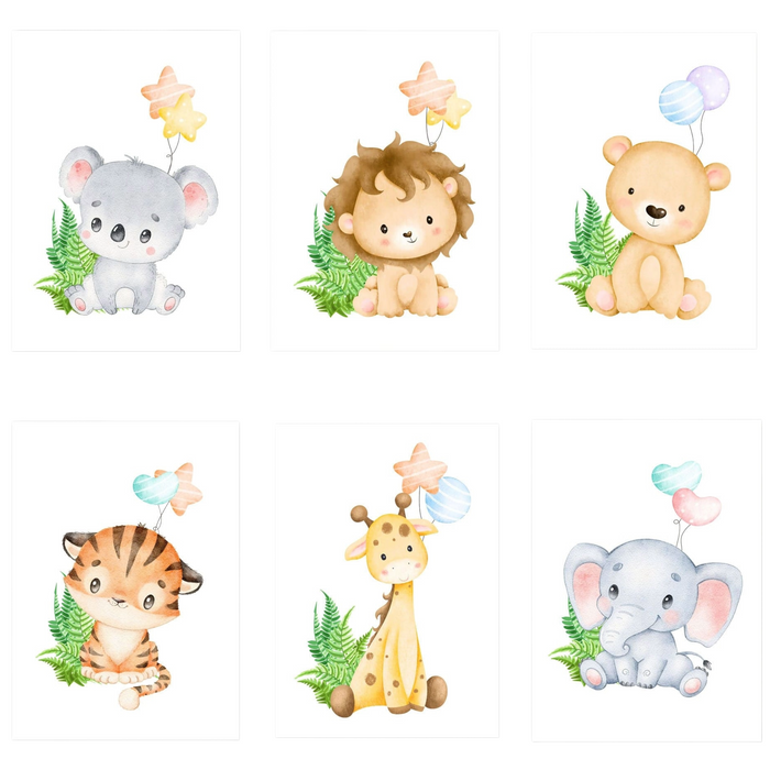 JUSTGOODMOOD Poster Kinderzimmer – Premium HD-Druck