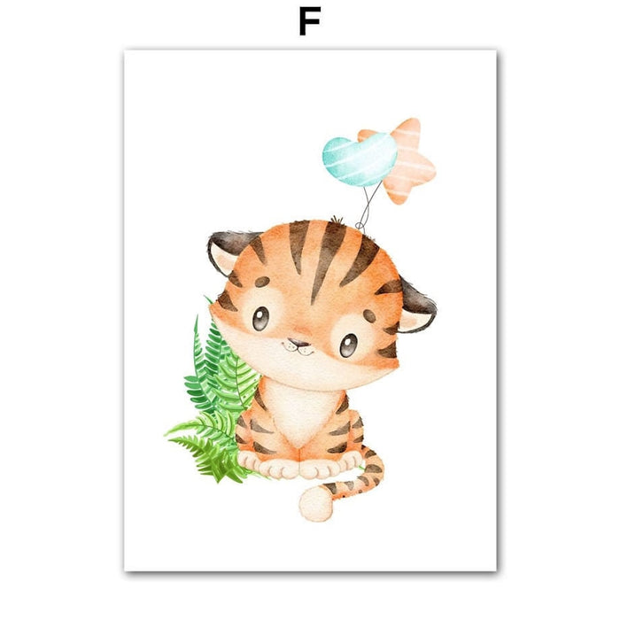 JUSTGOODMOOD Poster Kinderzimmer – Premium HD-Druck