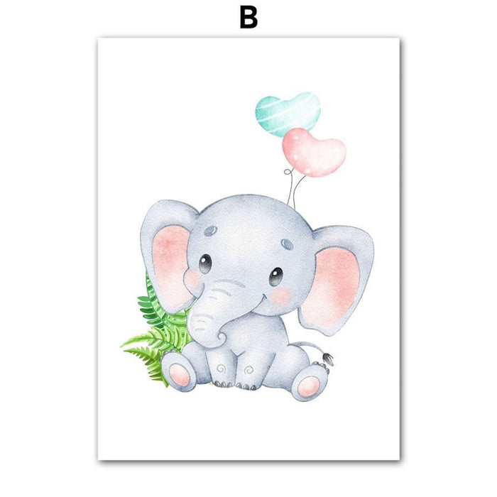 JUSTGOODMOOD Poster Kinderzimmer – Premium HD-Druck