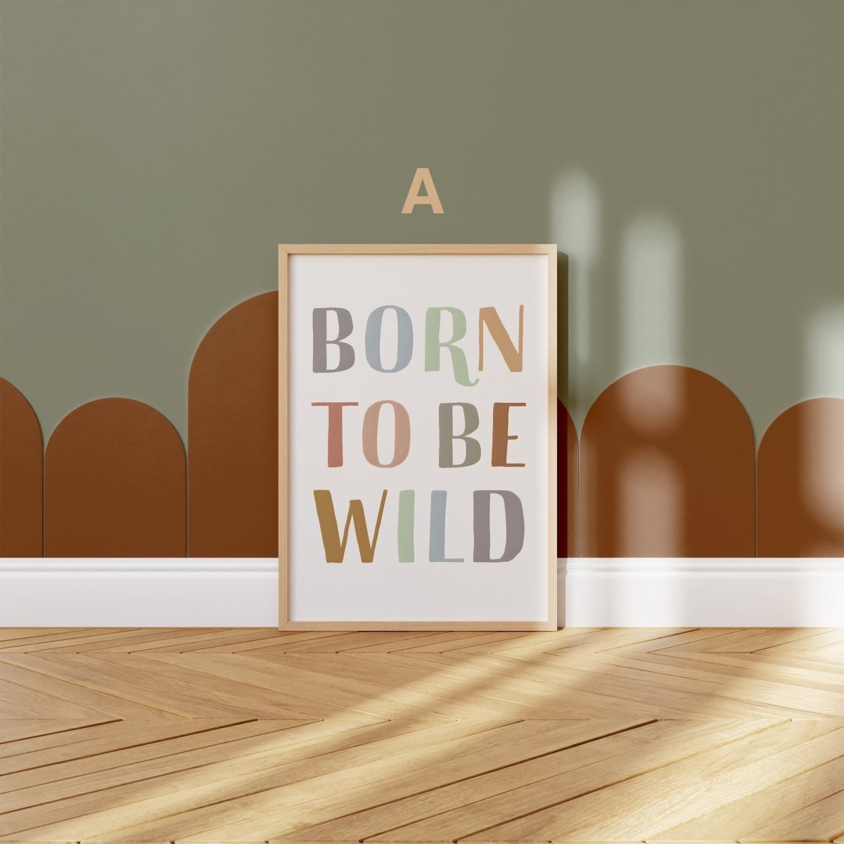 Poster Kinderzimmer Dschungel Tiere · Name Personalisiert · Kinderzimmer Bilder · Wand Deko · Kunst Druck · Deko Print · ohne Rahmen - justgoodmood