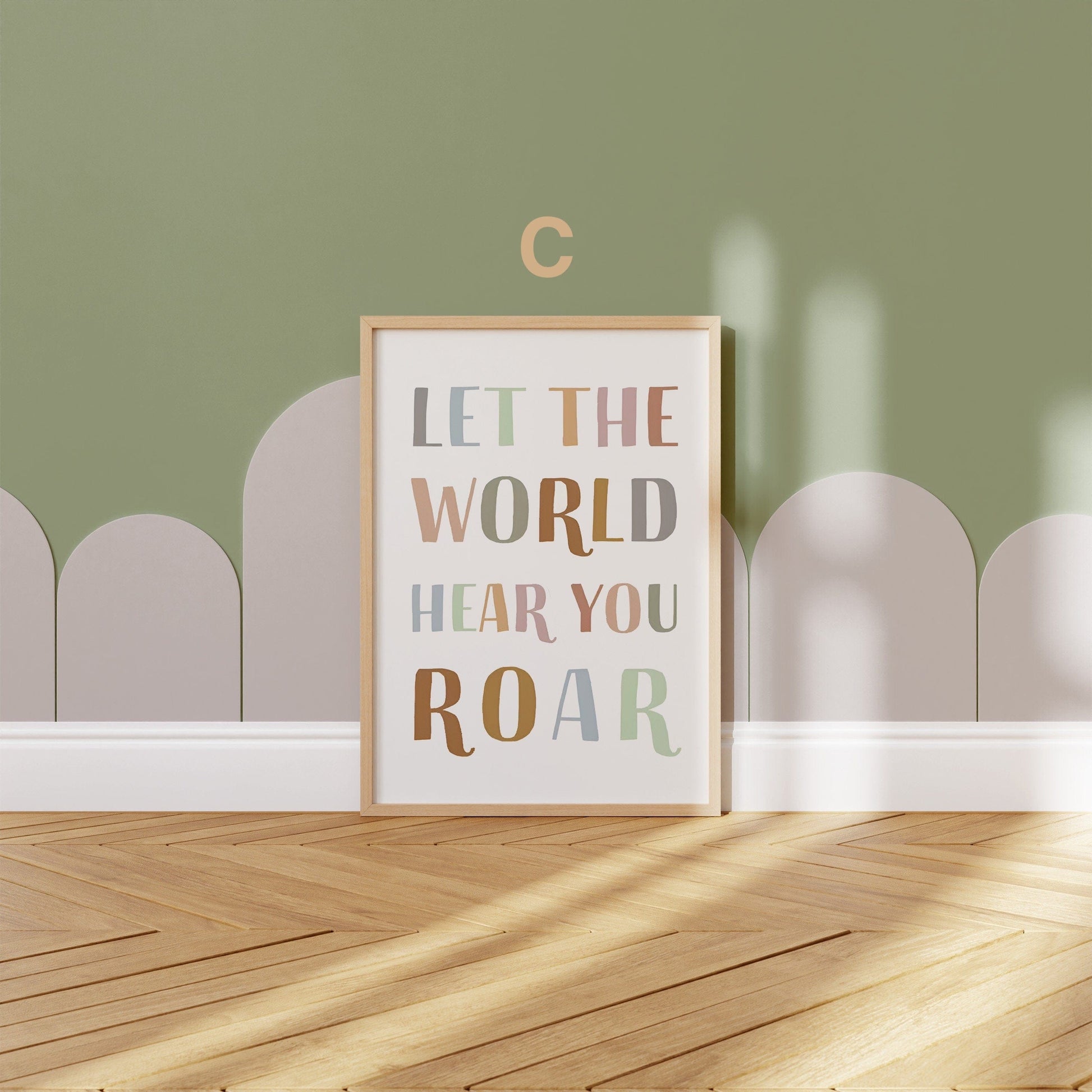 Poster Kinderzimmer Dschungel Tiere · Name Personalisiert · Kinderzimmer Bilder · Wand Deko · Kunst Druck · Deko Print · ohne Rahmen - justgoodmood