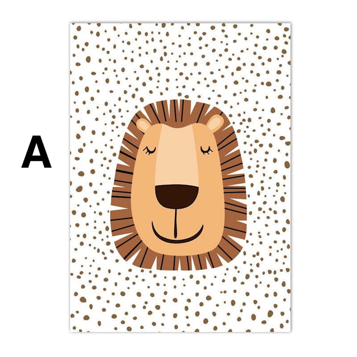 Kinderzimmer Poster Hakuna Matata – Premium Baumwolle