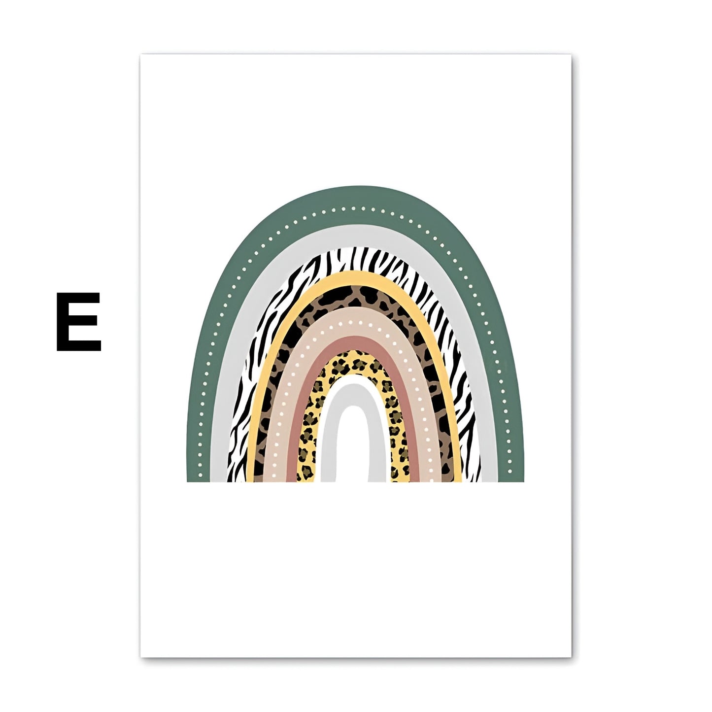 Poster Kinderzimmer Tiere Dschungel Wald · Name Personalisiert · Kinderzimmer Bilder · Wand Deko · Kunst Druck · Deko Print · ohne Rahmen