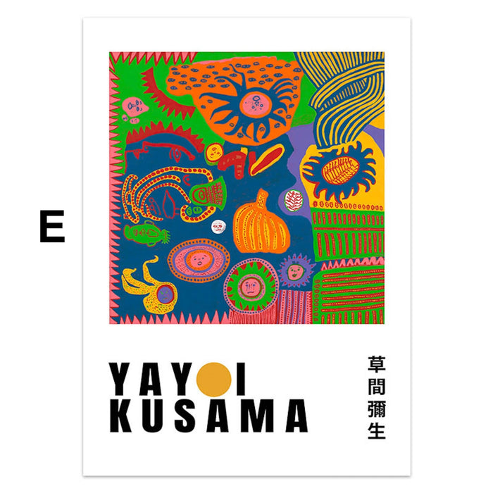 JUSTGOODMOOD Kusama Poster – Premium Wandkunst