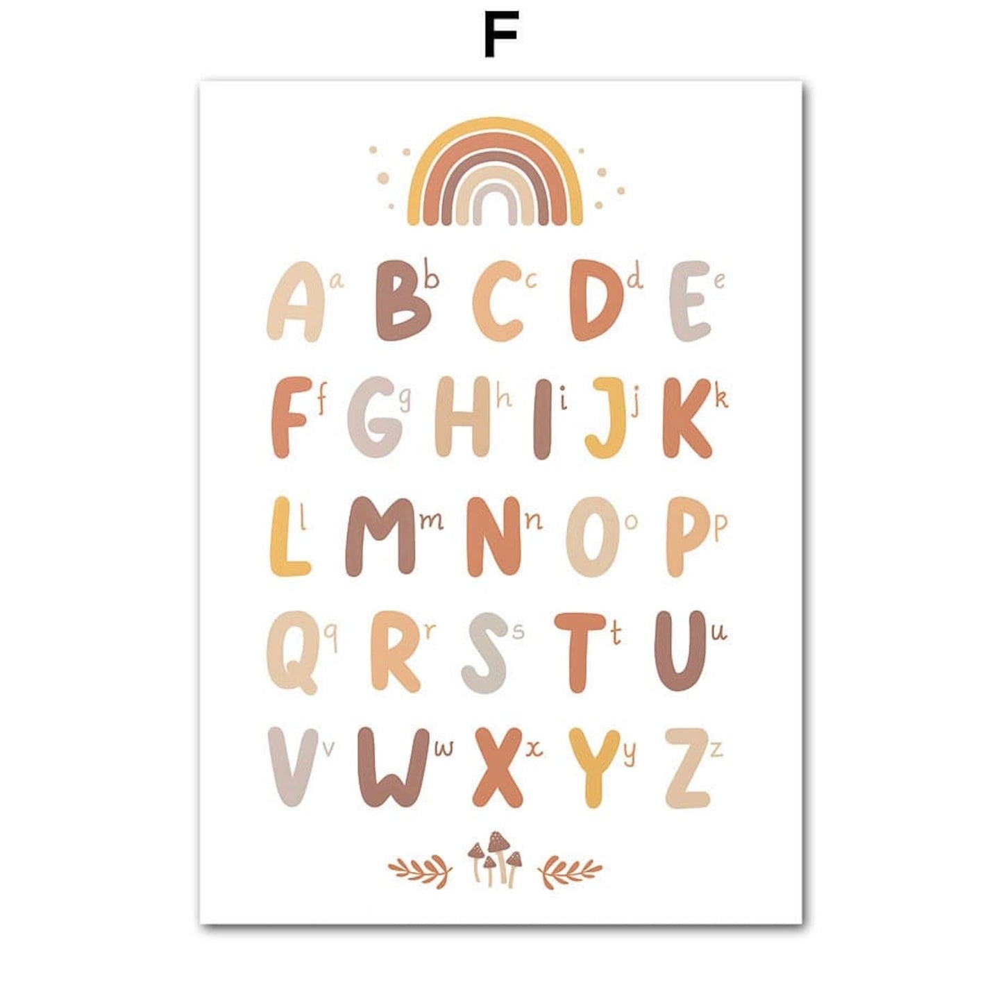 Poster Mädchen Power Sonne und Sterne als Deko Print ohne Rahmen