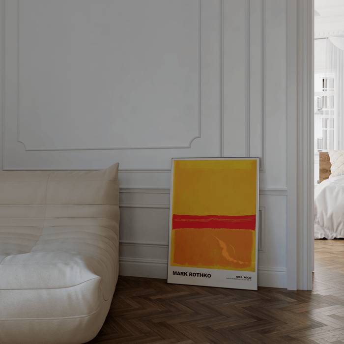 JUSTGOODMOOD Poster Rothko No.5/No.22 – Edle Qualität