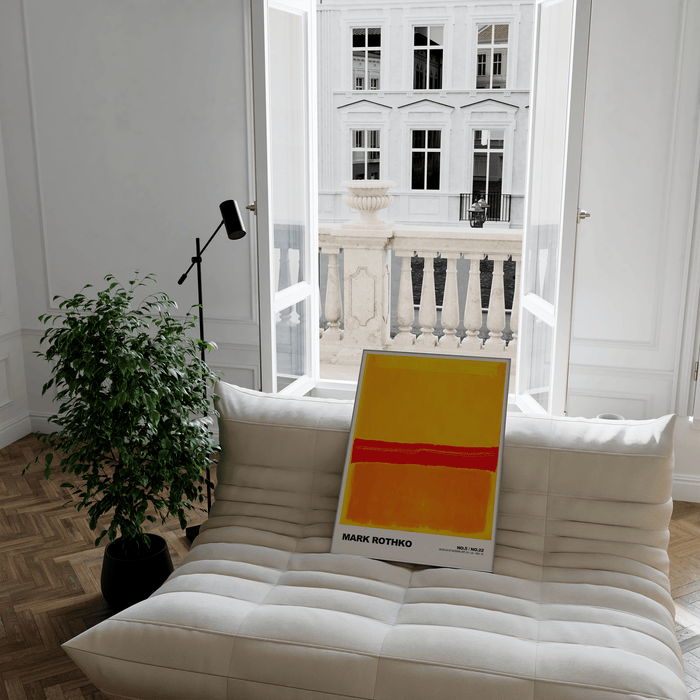 JUSTGOODMOOD Poster Rothko No.5/No.22 – Edle Qualität