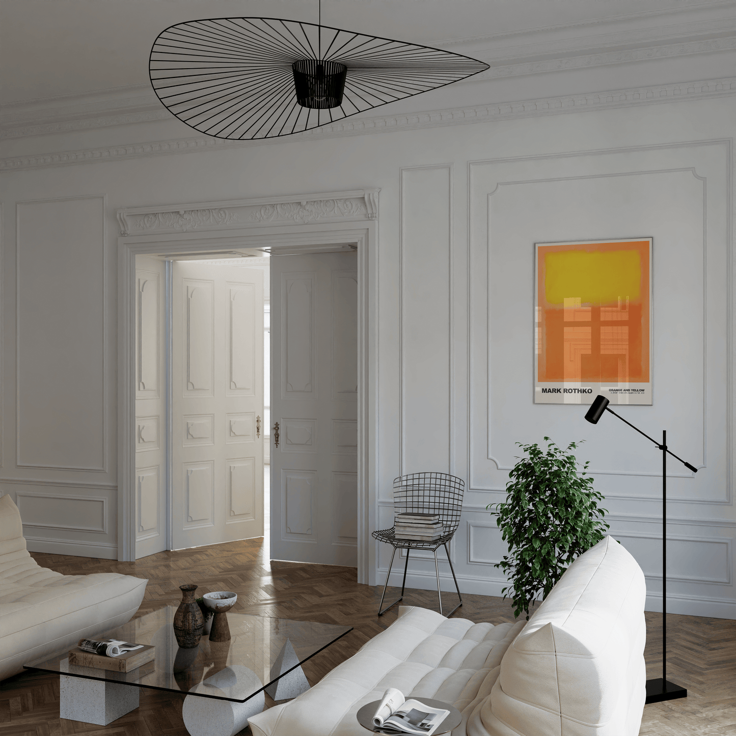 Poster Mark Rothko · Orange and Yellow · Abstrakter Expressionismus, Farbfeld · Print ohne Rahmen - justgoodmood