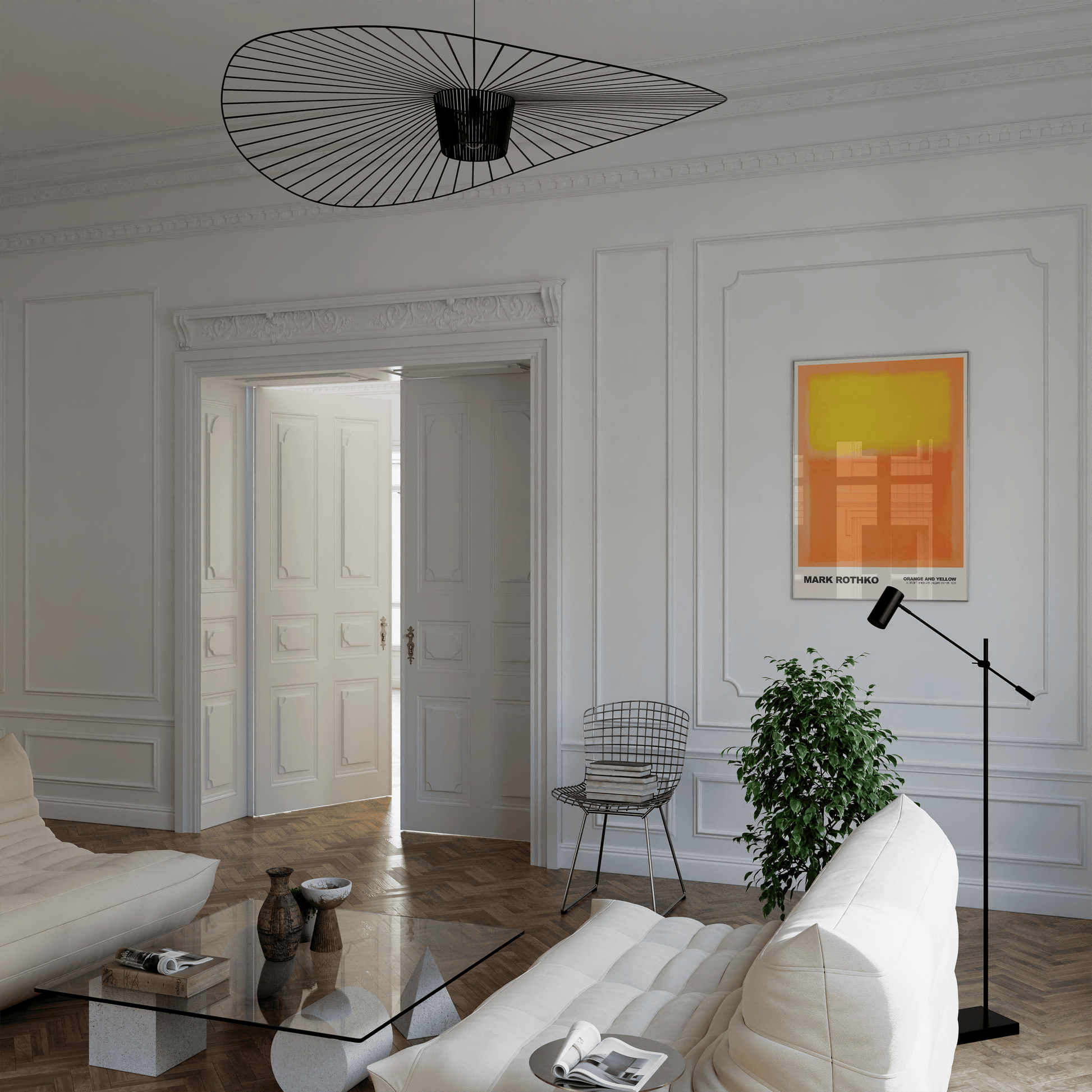 Poster Mark Rothko · Orange and Yellow · Abstrakter Expressionismus, Farbfeld · Print ohne Rahmen - justgoodmood