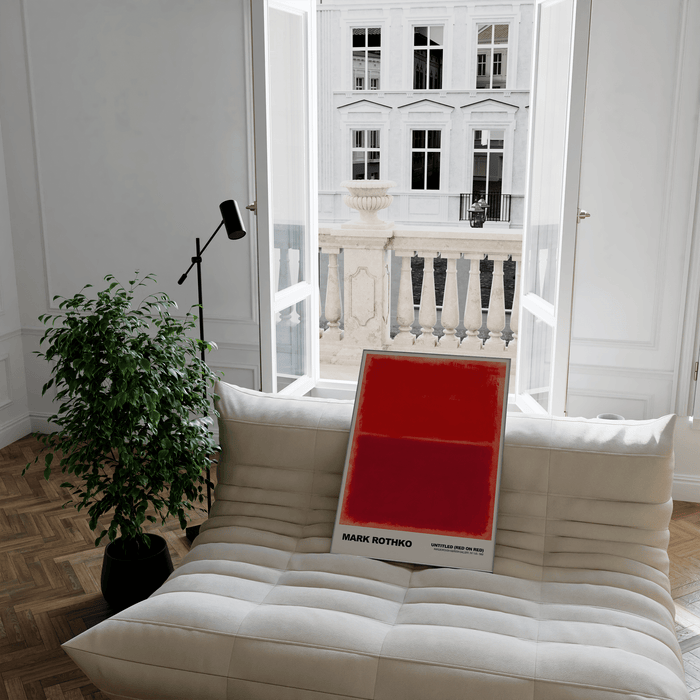 JUSTGOODMOOD Rothko Poster – Premium Kunst auf Baumwolle
