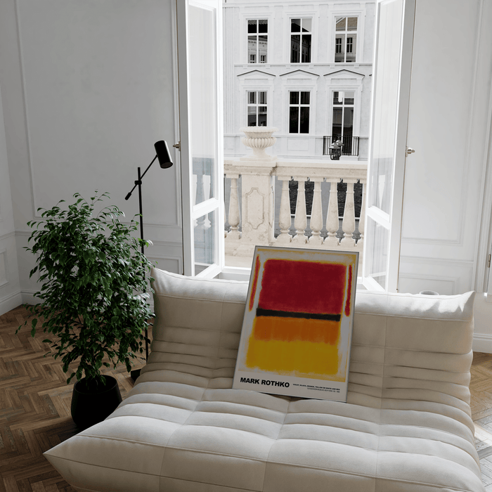 Rothko Poster von JUSTGOODMOOD – Premium Cotton Print