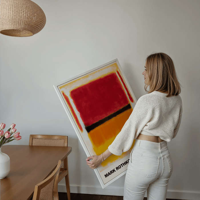 Rothko Poster von JUSTGOODMOOD – Premium Cotton Print