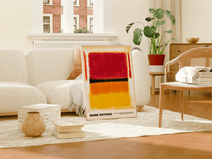 Rothko Poster von JUSTGOODMOOD – Premium Cotton Print