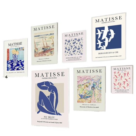 Poster Matisse Berggruen & Cie Museum | Bilder Wohnzimmer | Wandbilder Schlafzimmer | Deko Print ohne Rahmen | Bilder  Matisse Bunt
