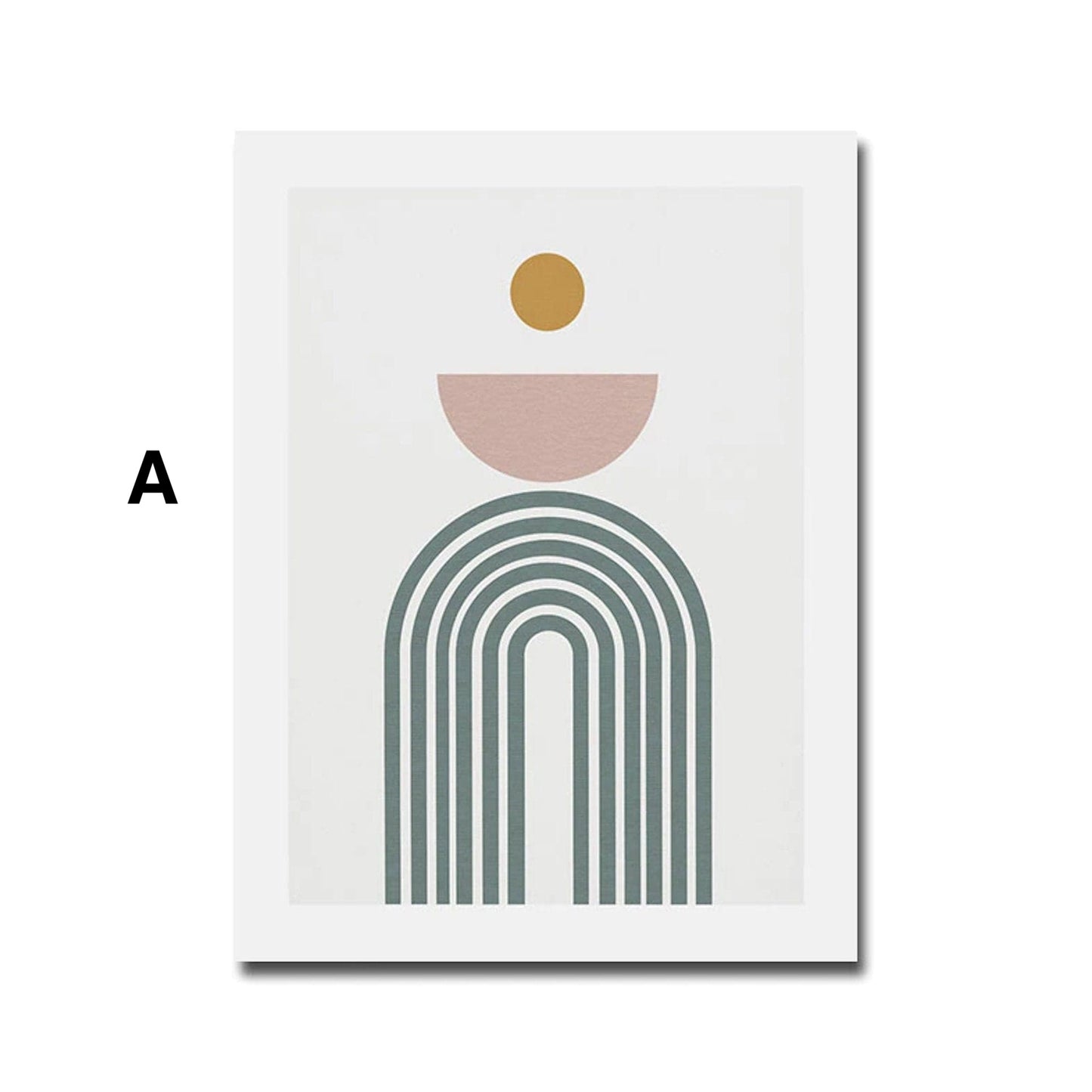 Poster Matisse Blätter Blumen Abstrakt | Bilder Wohnzimmer | Wandbilder Schlafzimmer | Deko Print ohne Rahmen | Bilder  Matisse Grün