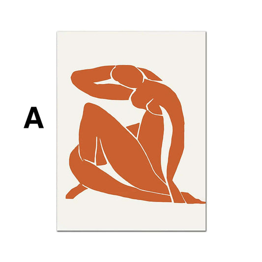 Poster Matisse Gesicht Abstrakt | Bilder Wohnzimmer | Wandbilder Schlafzimmer | Deko Print ohne Rahmen | Bilder  Matisse Bunt