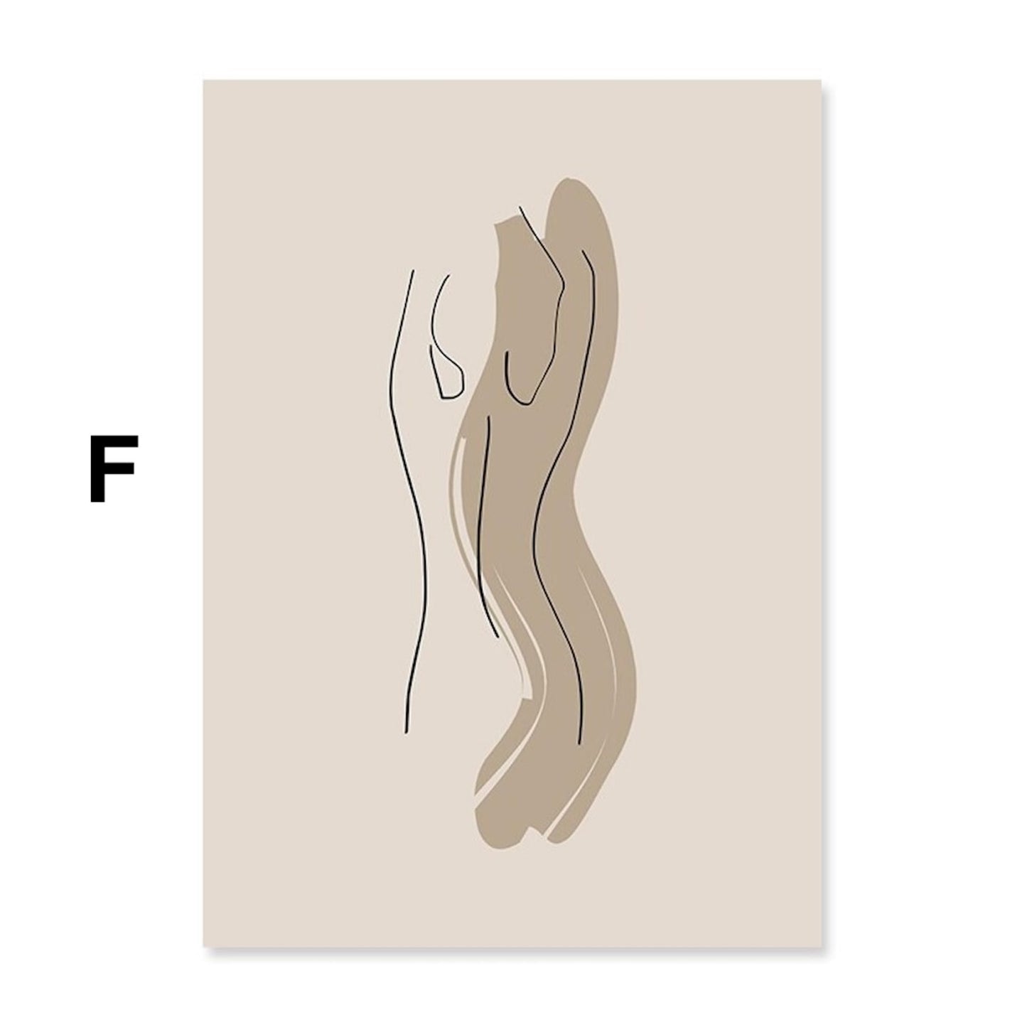 Poster Minimalistisch Matisse Cut Outs und Linienformen als Deko Print ohne Rahmen