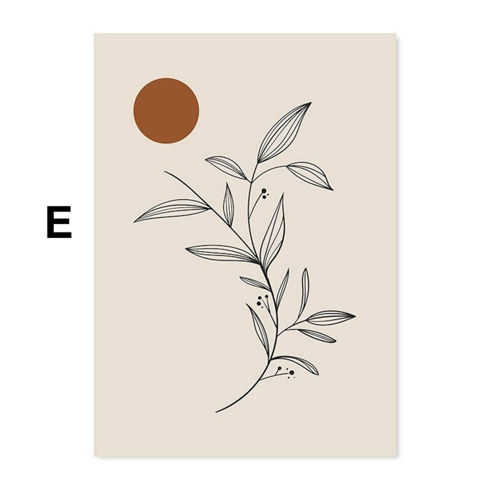 JUSTGOODMOOD Monstera Poster – Edle Baumwoll-Qualität
