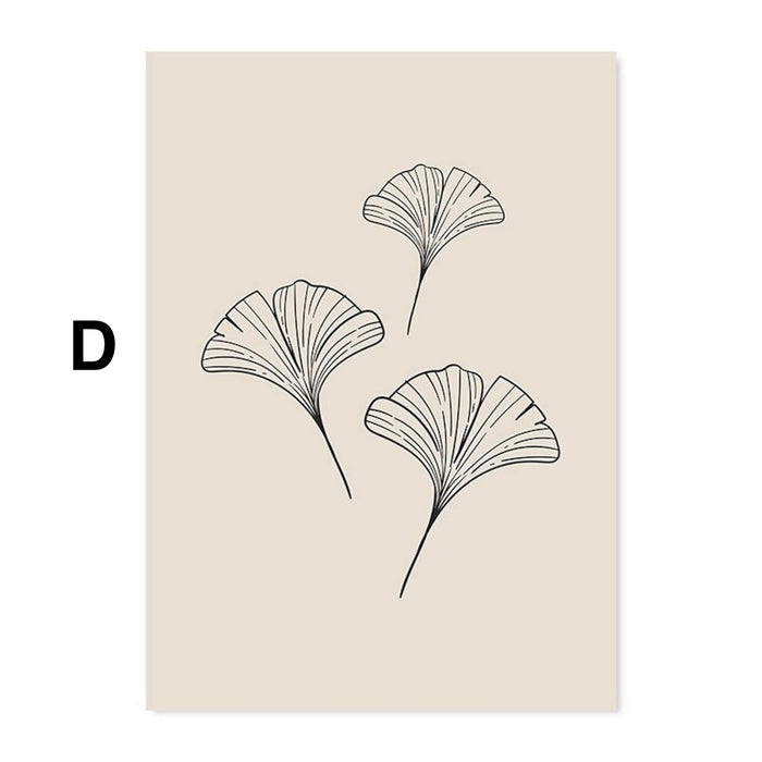 JUSTGOODMOOD Monstera Poster – Edle Baumwoll-Qualität