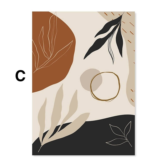 JUSTGOODMOOD Monstera Poster – Edle Baumwoll-Qualität
