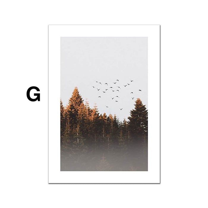 JUSTGOODMOOD Namaste Poster – Premium Wandkunst