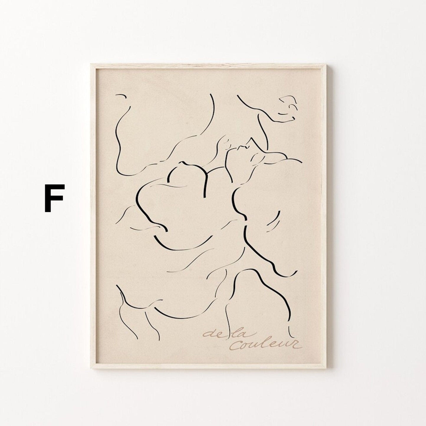 Poster Pablo Picasso Gallery Wand als Deko Print ohne Rahmen