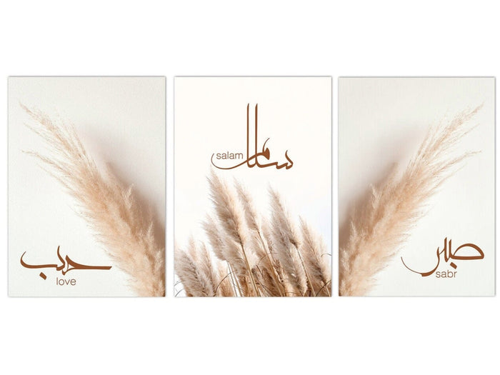 JUSTGOODMOOD Poster Pampass Gras – Edle Wandbilder