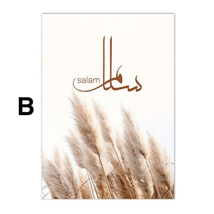 JUSTGOODMOOD Poster Pampass Gras – Edle Wandbilder
