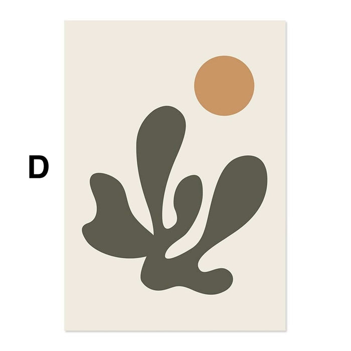 JUSTGOODMOOD Poster Pflanzen Boho – Hochwertige Wandkunst