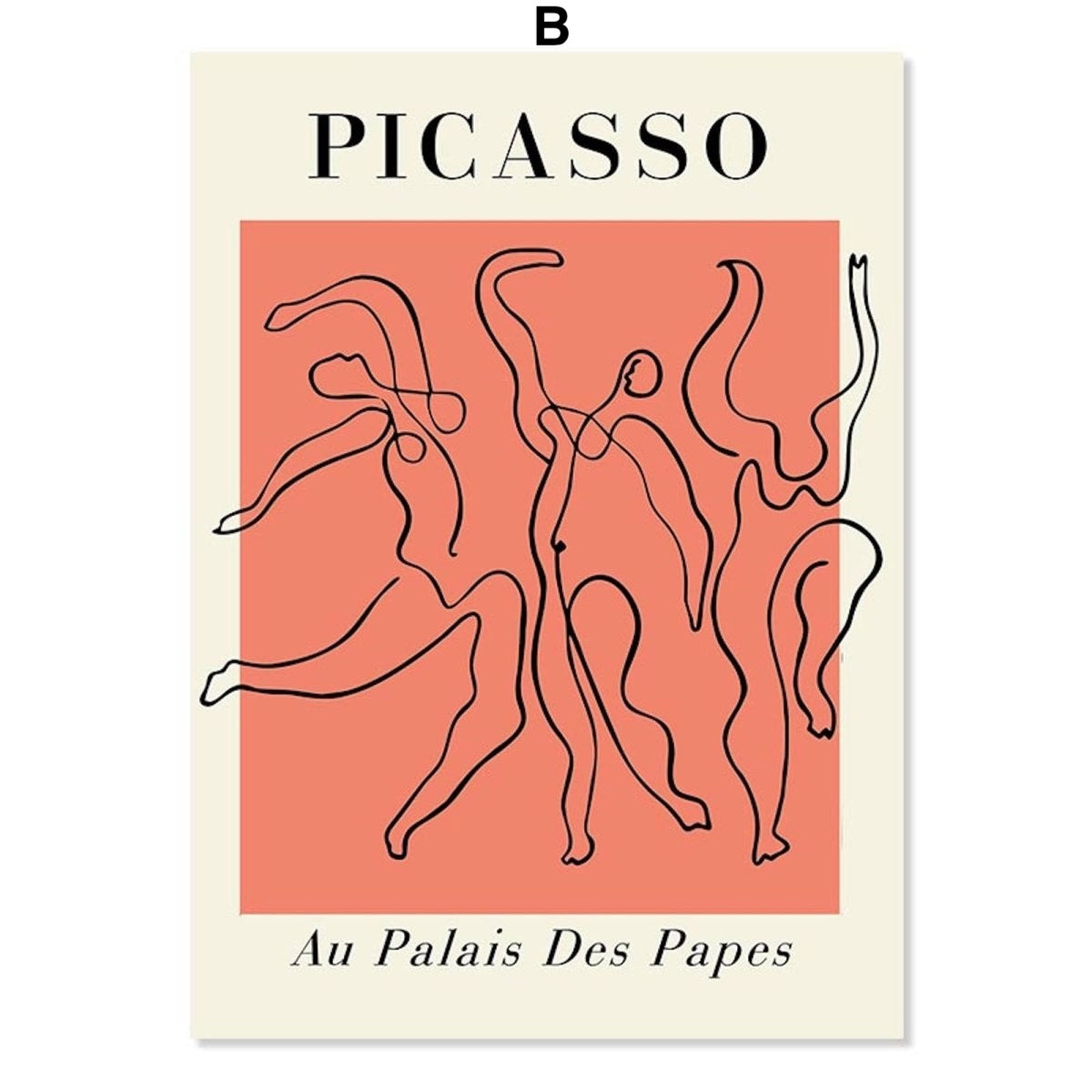 Poster Picasso Abstract I Home Decor| Pictures living room | Murals Bedroom | Deco print without frame | Pictures set