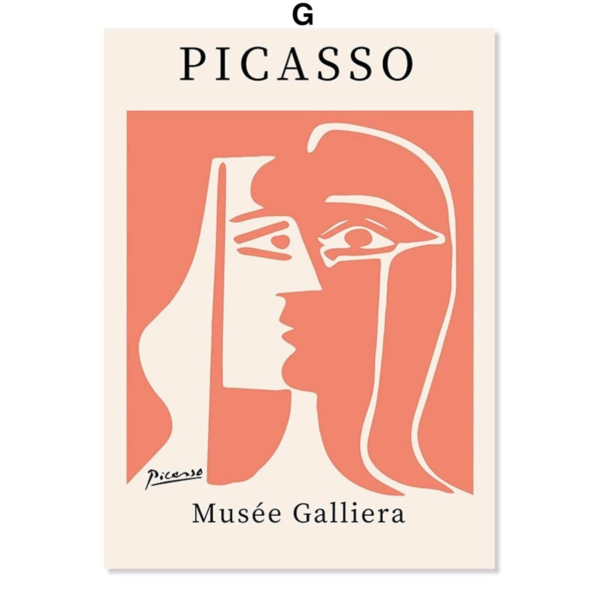 Poster Picasso Abstract I Home Decor| Pictures living room | Murals Bedroom | Deco print without frame | Pictures set