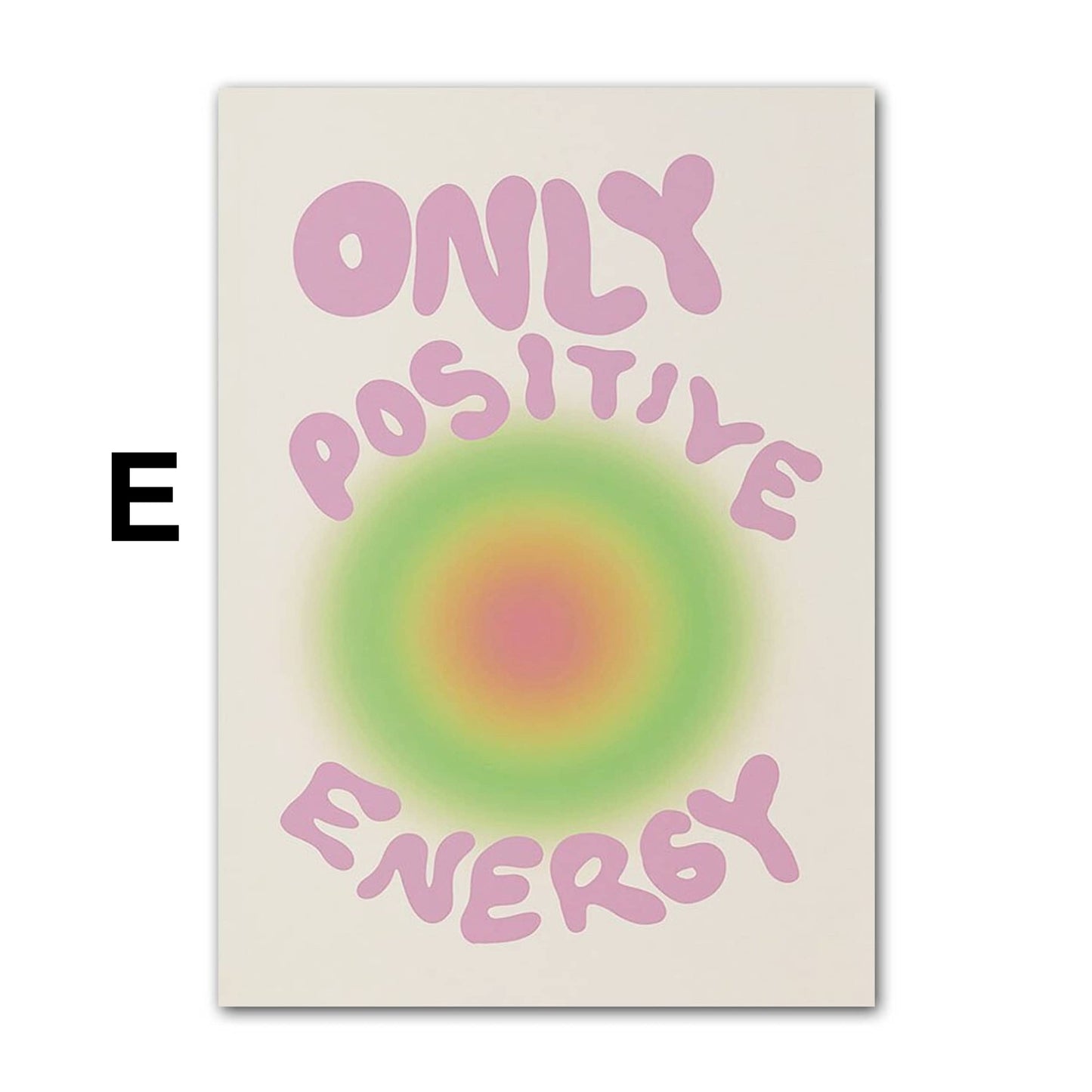 Poster Spirituelles Erwachen und vertraue dem Universum als Print ohne Rahmen