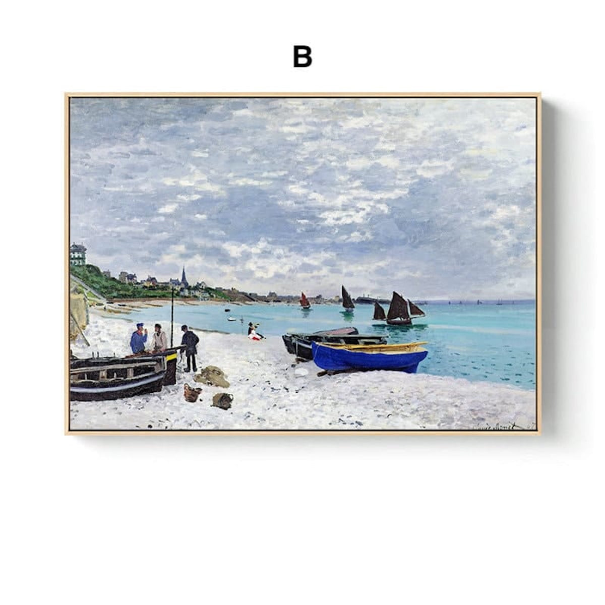 Poster Vintage Claude Monet · Deko Print ohne Rahmen