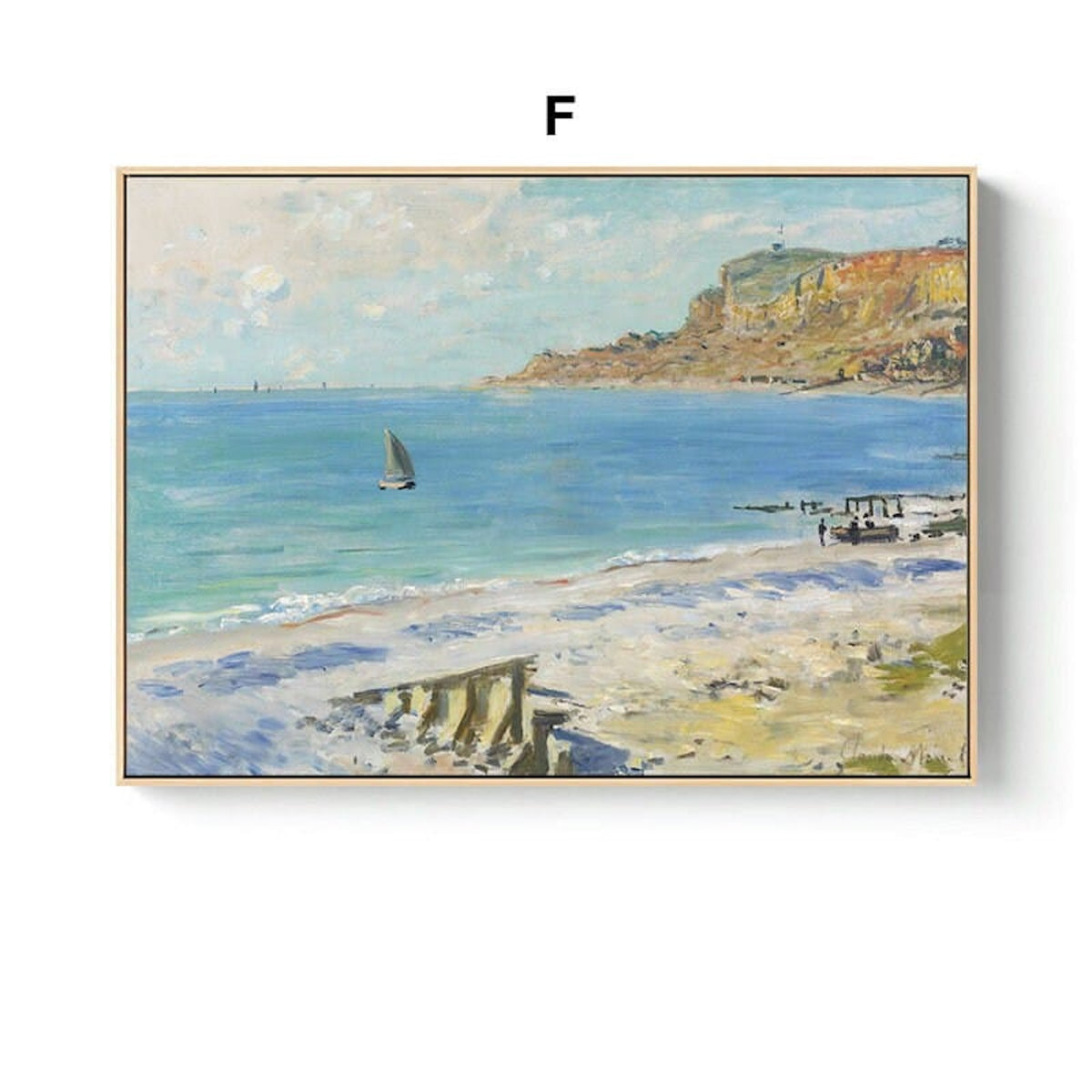 Poster Vintage Claude Monet · Deko Print ohne Rahmen