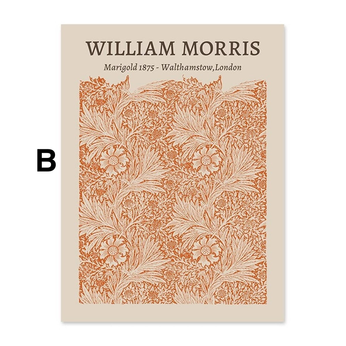 Poster William Morris Picasso und Andy Warhol als Deko Print ohne Rahmen