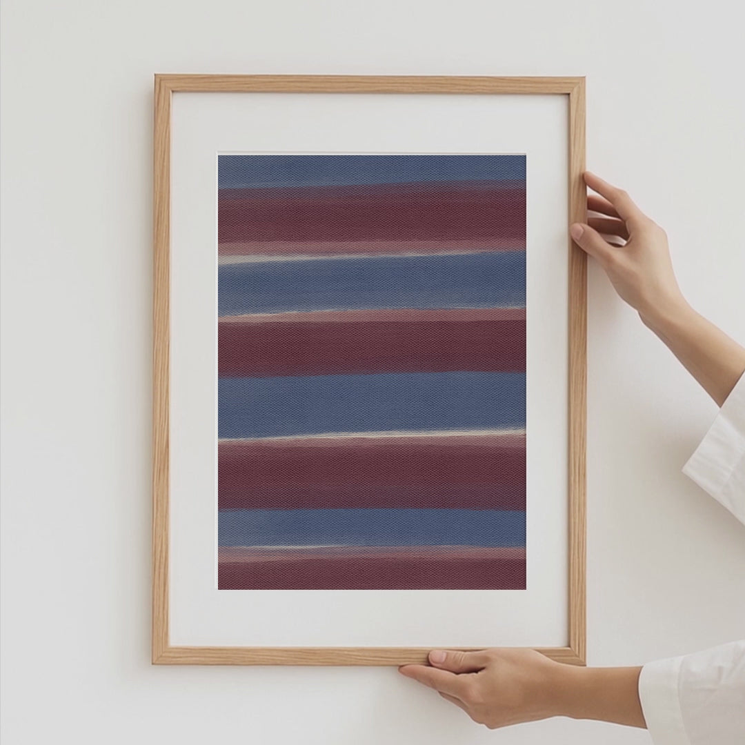Kariertes Poster · Karo Muster Wandbild · Vintage Wanddeko · Geschenkidee · Dekoprint ohne Rahmen