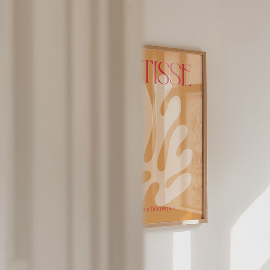 Henri Matisse Poster · Papiers Découpés Korallenform · Abstrakte Moderne Kunst · Print ohne Rahmen