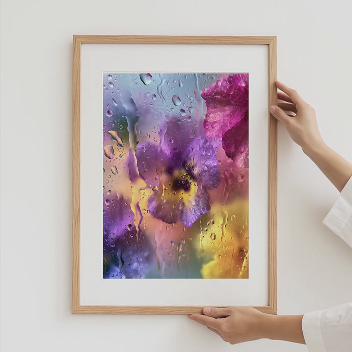 Moderne Blumen Poster | Zarte Wildblumen | JUSTGOODMOOD