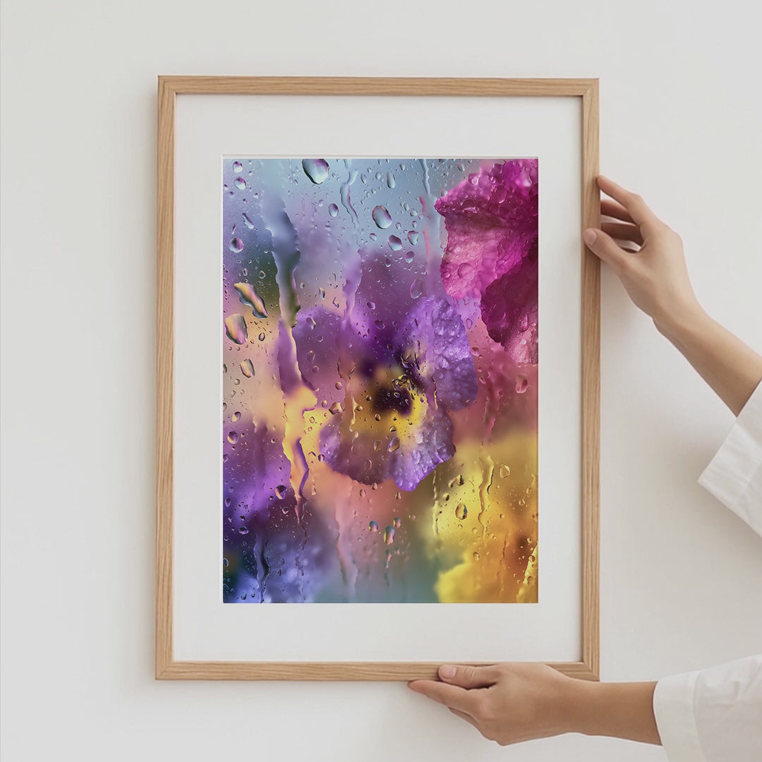 Blumen Poster · Geschenkidee · Zarte Wildblumen Pastellfarben Verträumte Fotokunst · Dekoprint ohne Rahmen video thumbnail
