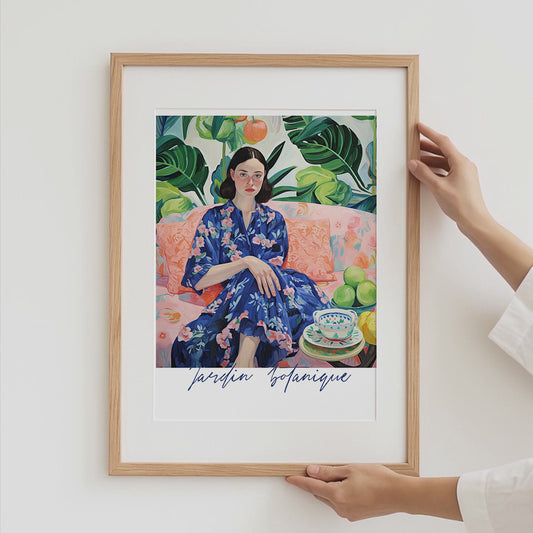 Mediterrane Kunst Poster · Geschenkidee · Moderne Stillleben Landschaften und Farbenfrohe Illustrationen · Dekoprint ohne Rahmen