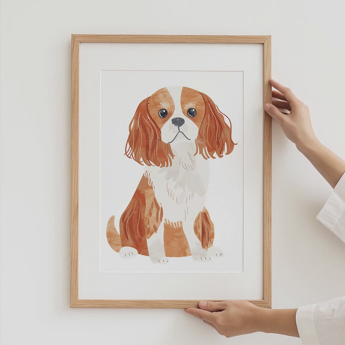 Hunde Poster für Kinderzimmer mit niedlichen Welpen