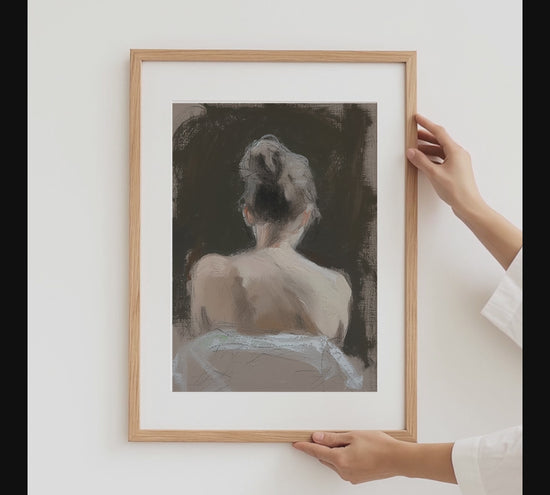 Moderne Vintage Kunst Poster · Geschenkidee · Ballett Landschaft Blumen Figurative Wandkunst · Dekoprint ohne Rahmen