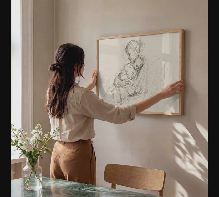JUSTGOODMOOD Poster – Edle Baumwoll-Kunstwerke