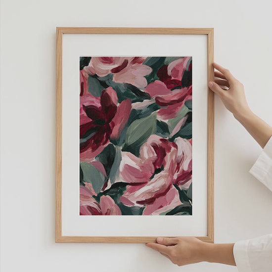 Landschaft Poster Wandbilder · Blumen Natur Bilder · Wohnzimmer Deko ohne Rahmen
