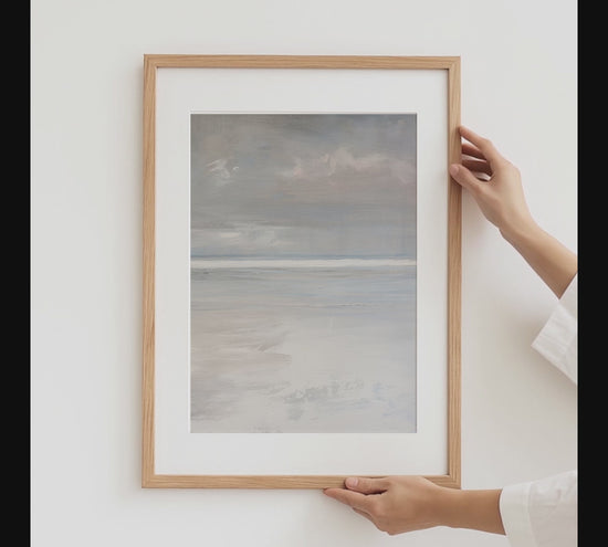 Moderne Vintage Kunst Poster · Geschenkidee · Frauen Küste Segelboote Botanische Wandkunst · Dekoprint ohne Rahmen