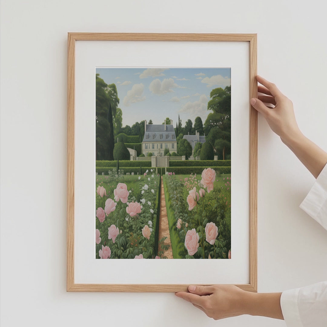 Video-Vorschau der acht Postermotive: Romantische Blumenstillleben Schlossgärten & Lämmer.
