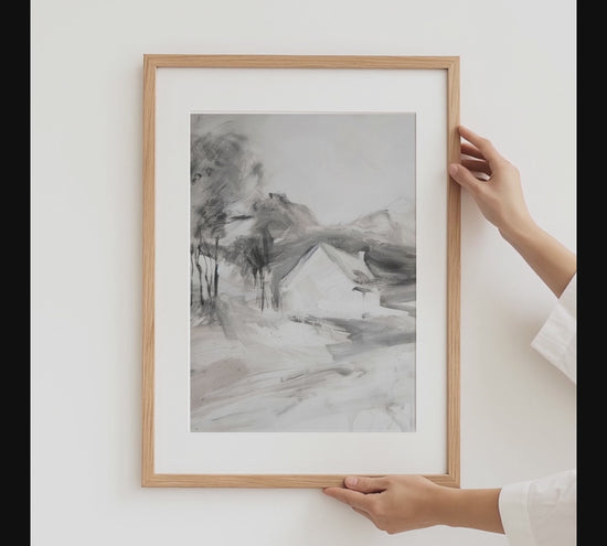 Moderne Vintage Kunst Poster · Geschenkidee · Blumen Porträt Landschaft Klassische Wandkunst · Dekoprint ohne Rahmen