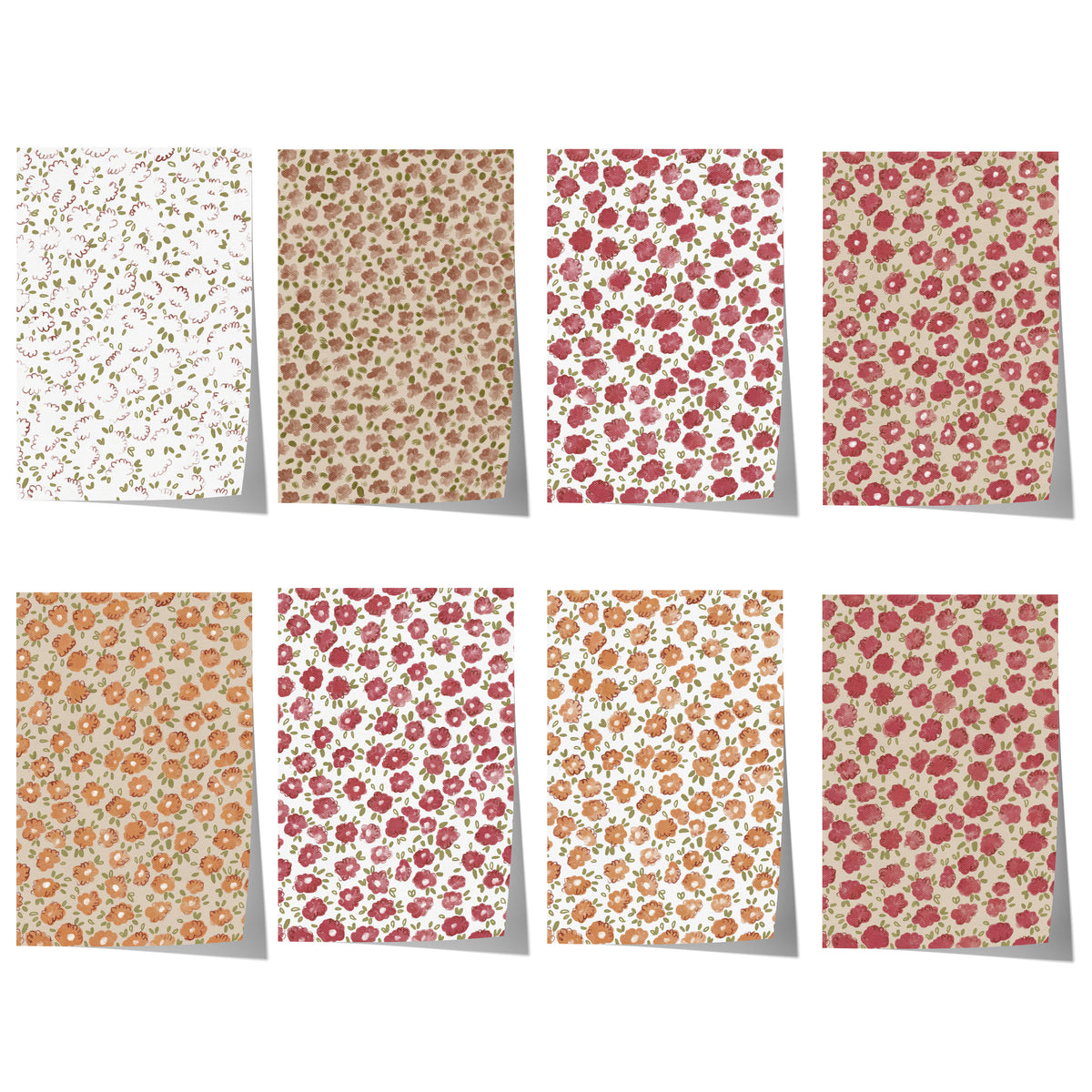 Blumen Poster · Geschenkidee · Florales Wandbild · Vintage Wanddeko · Dekoprint ohne Rahmen